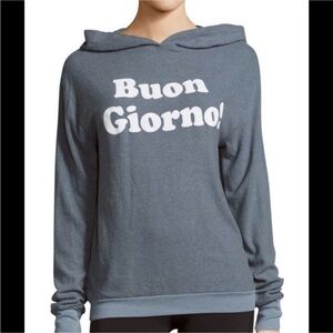 𝅺💋🦊 Wildfox Buon Giorno Hoodie